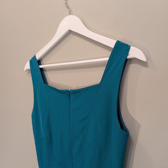 Z Spoke by Zak Posen Womens Dress Green Holiday Party Festive NYE - Size 4 - Picture 4 of 8